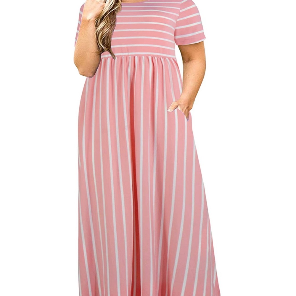 Beautiful Plus Size Dress.  Super comfortable and so cute!